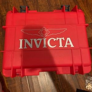 Invicta Red 8 Slot Watch Case